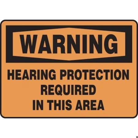 Accuform Warning Sign, MPPE317XV MPPE317XV